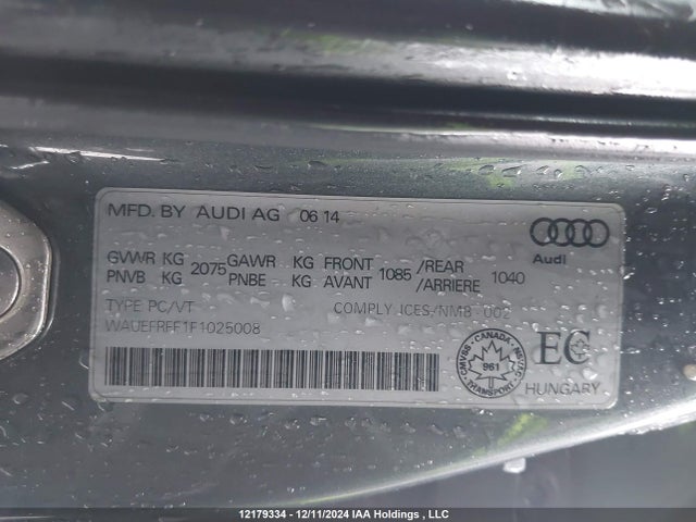 Audi A3 2015 WAUEFRFF1F1025008 Image 19