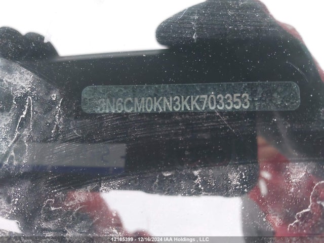 3N6CM0KN3KK703353 Nissan NV200