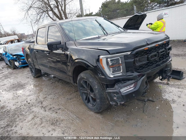 2022 Ford F-150 Lariat მანქანა იყიდება აუქციონზე, vin: 1FTFW1E51NFA33757, აუქციონის ნომერი: 12193150