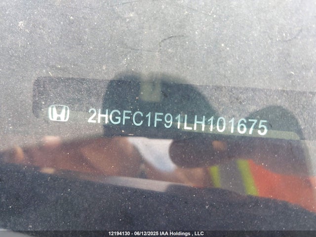 2HGFC1F91LH101675 Honda l15b7