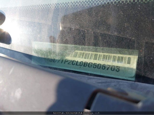 12195620 :رقم المزاد ، 3D7TP2CL0BG506703 vin ، 2011 Ram Ram 2500 St مزاد بيع