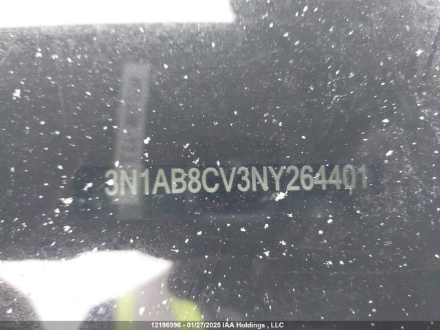 3N1AB8CV3NY264401 Nissan Sentra