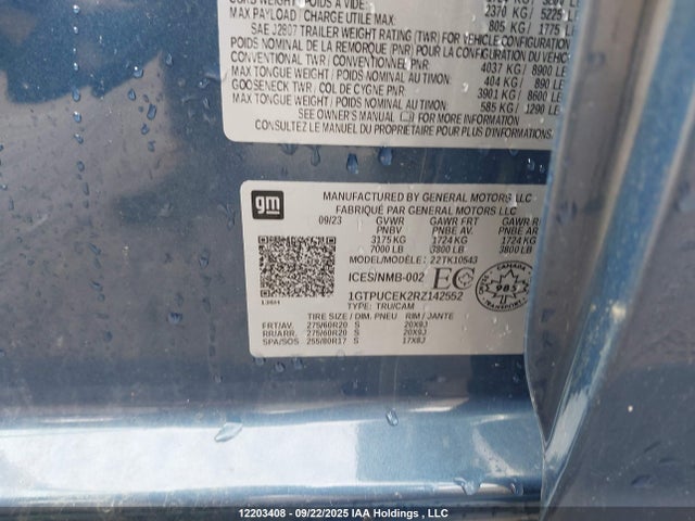 1GTPUCEK2RZ142552 GMC l3b