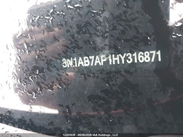 Продажа на аукционе авто 2017 Nissan Sentra, vin: 3N1AB7AP1HY316871, номер лота: 12203530