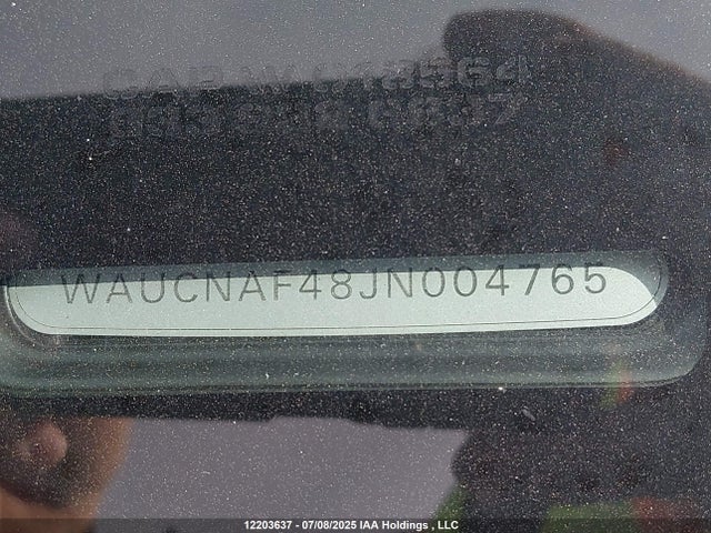 WAUCNAF48JN004765 Audi A4