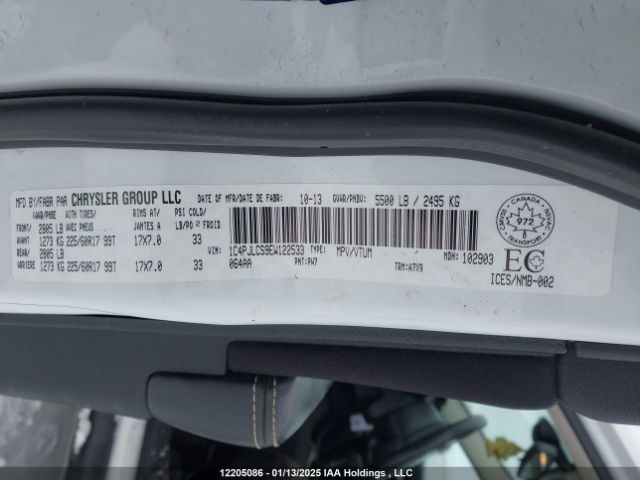 1C4PJLCS9EW122533 Jeep Cherokee
