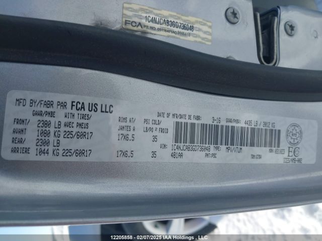 1C4NJCAB3GD736048 Jeep 2016