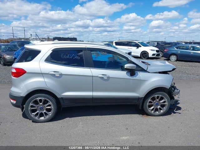 2018 Ford Ecosport მანქანა იყიდება აუქციონზე, vin: MAJ6P1WL3JC159663, აუქციონის ნომერი: 12207366