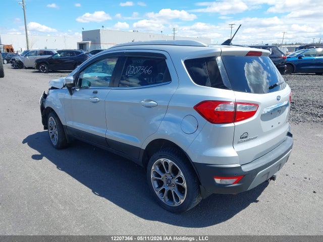 2018 Ford Ecosport მანქანა იყიდება აუქციონზე, vin: MAJ6P1WL3JC159663, აუქციონის ნომერი: 12207366