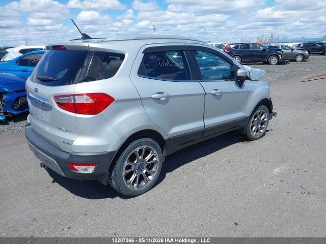 2018 Ford Ecosport მანქანა იყიდება აუქციონზე, vin: MAJ6P1WL3JC159663, აუქციონის ნომერი: 12207366