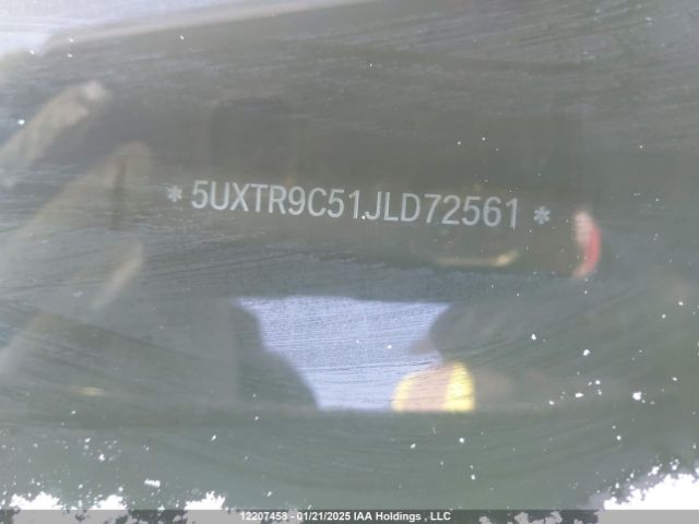 5UXTR9C51JLD72561 BMW X3