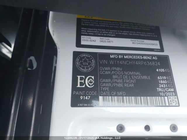 W1Y4NCHY4RP636824 Mercedes-Benz Sprinter 2500