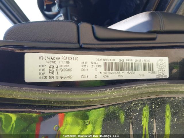 1C4RJFAG2LC167515 Jeep Grand Cherokee