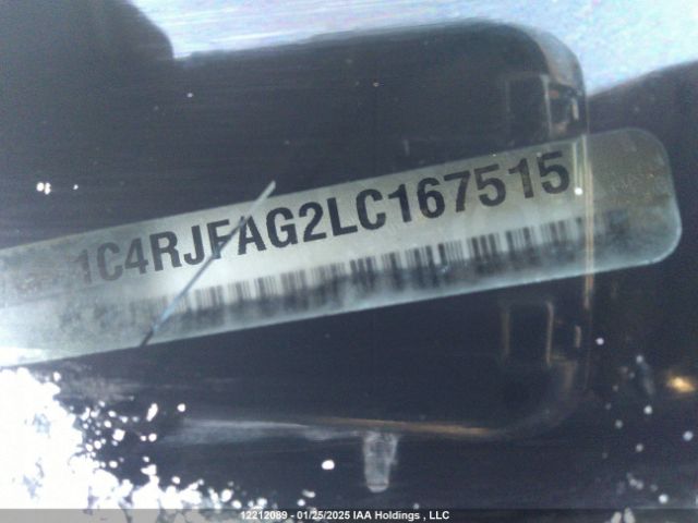 1C4RJFAG2LC167515 Jeep Grand Cherokee