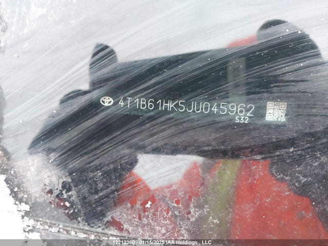 4T1B61HK5JU045962 Toyota a25a-fks