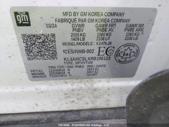 Buick Encore Gx Preferred 2024 KL4AMCSLXRB196123 Image 9