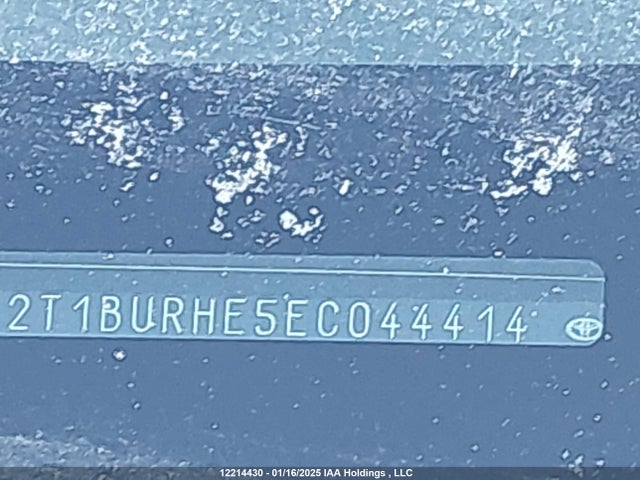 2T1BURHE5EC044414 Toyota 2zr-fe