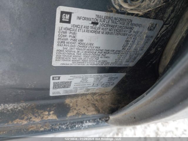 1GCRYAEF1MZ294982 Chevrolet l82