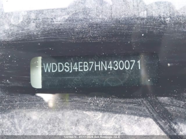WDDSJ4EB7HN430071 Mercedes-Benz CLA 250