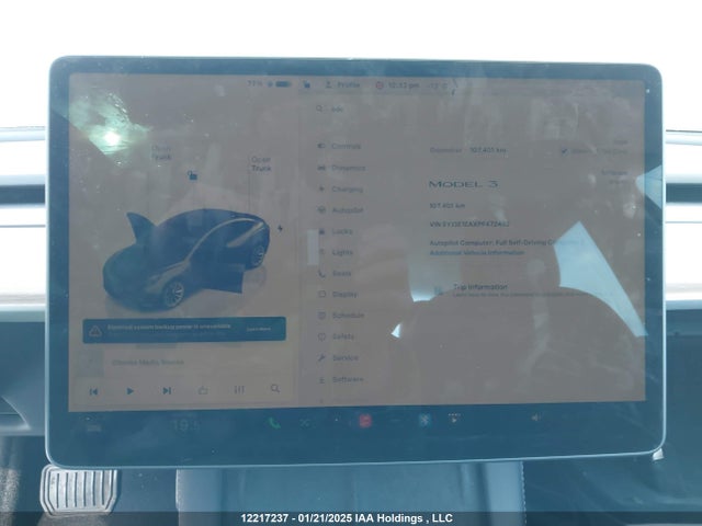 5YJ3E1EAXPF472482 Tesla MODEL 3