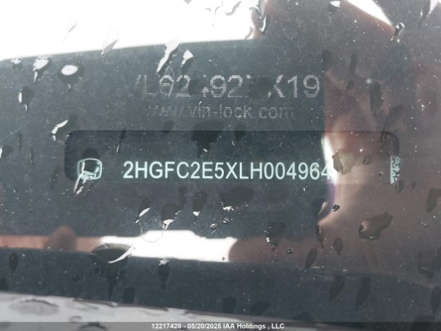 2HGFC2E5XLH004964 Honda k20c2