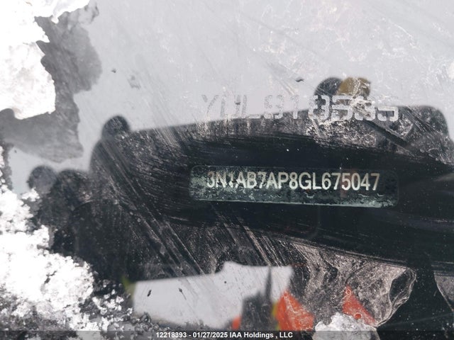 3N1AB7AP8GL675047 Nissan Sentra