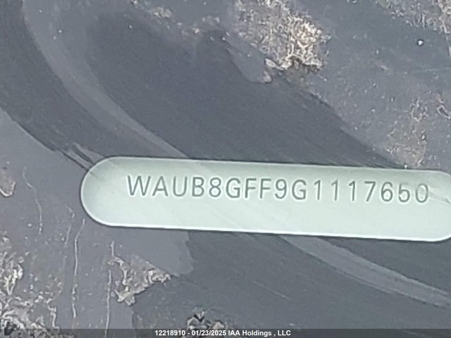 WAUB8GFF9G1117650 Audi A3