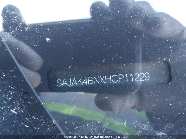 SAJAK4BNXHCP11229 Jaguar lev3 lev160