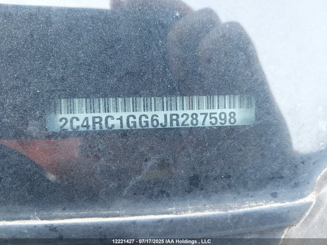 2C4RC1GG6JR287598 Chrysler Pacifica