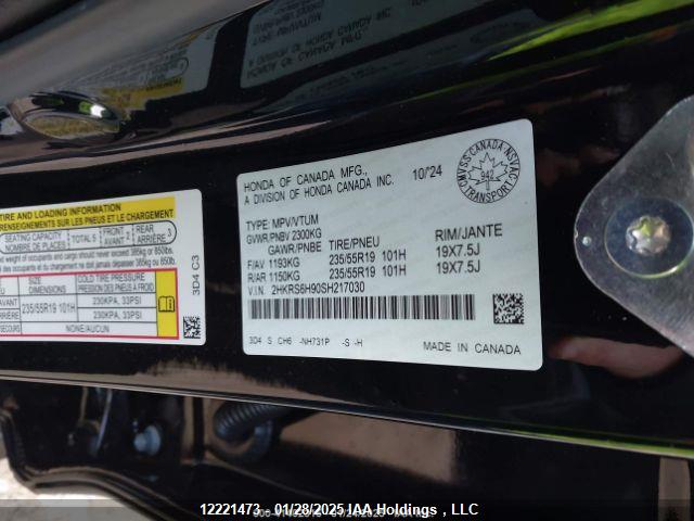 2HKRS6H90SH217030 Honda lfc3
