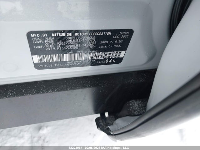 JA4T5WA97RZ614187 Mitsubishi s91-ya1