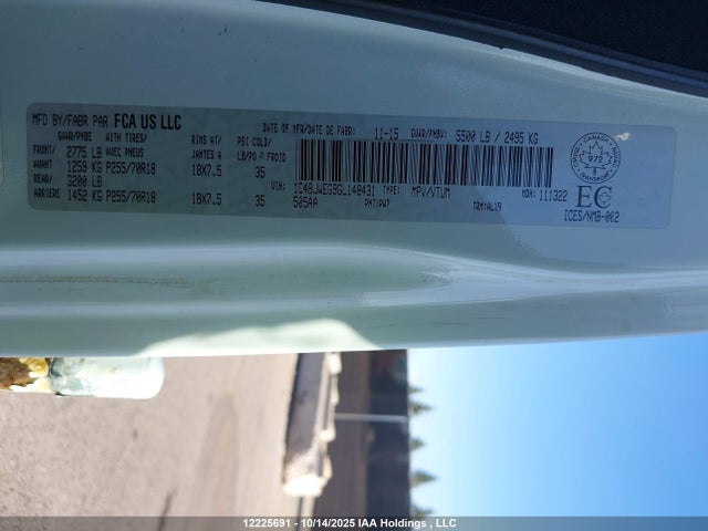 1C4BJWEG9GL148431 Jeep 2016