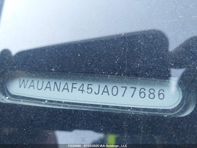 WAUANAF45JA077686 Audi 2018