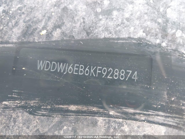 WDDWJ6EB6KF928874 Mercedes-Benz C 43 Amg