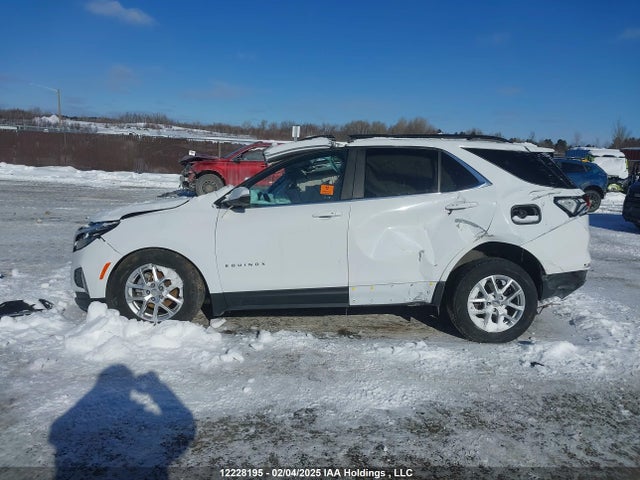 2022 Chevrolet Equinox Lt მანქანა იყიდება აუქციონზე, vin: 3GNAXUEV5NL257359, აუქციონის ნომერი: 12228195