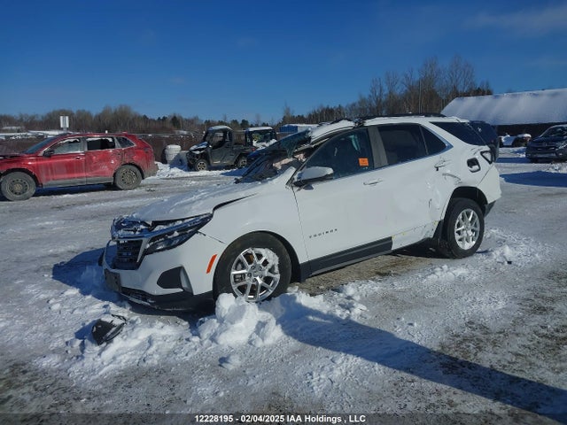 2022 Chevrolet Equinox Lt მანქანა იყიდება აუქციონზე, vin: 3GNAXUEV5NL257359, აუქციონის ნომერი: 12228195