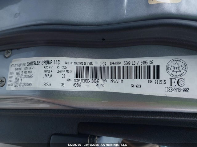Jeep 2014 2014 1C4PJMCB2EW188847 Image 16
