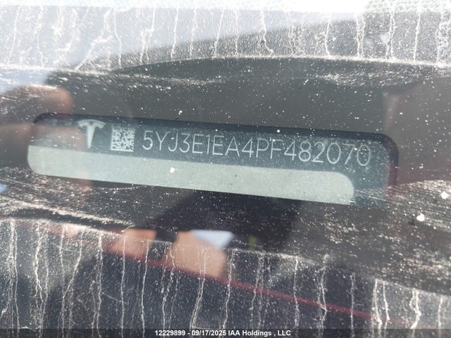 5YJ3E1EA4PF482070 Tesla MODEL 3