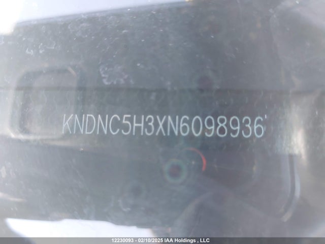 KNDNC5H3XN6098936 KIA gdi lamda iii