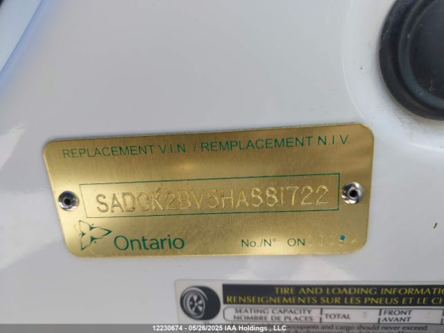 SADCK2BV5HA881722 Jaguar s/c lev3 sulev30