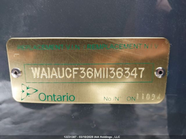 WA1AUCF36M1136347 Audi 40 tfsi 2.0t