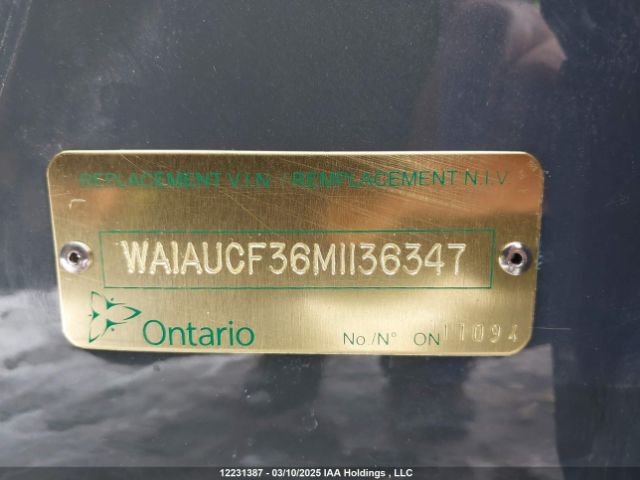 WA1AUCF36M1136347 Audi 40 tfsi 2.0t