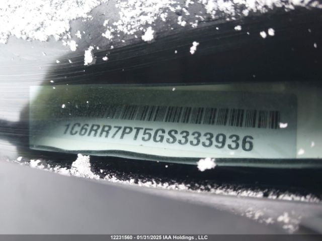 1C6RR7PT5GS333936 RAM 1500