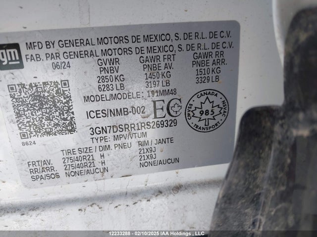 Chevrolet x0c+ec3 2024 3GN7DSRR1RS269329 Image 19