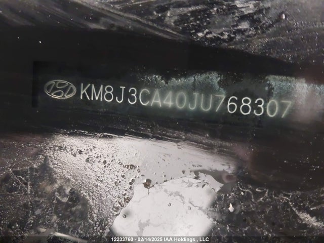 12233760 :رقم المزاد ، KM8J3CA40JU768307 vin ، 2018 Hyundai Tucson Se 2.0l مزاد بيع