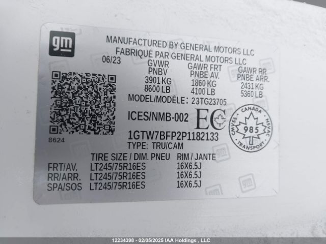 1GTW7BFP2P1182133 GMC lv1