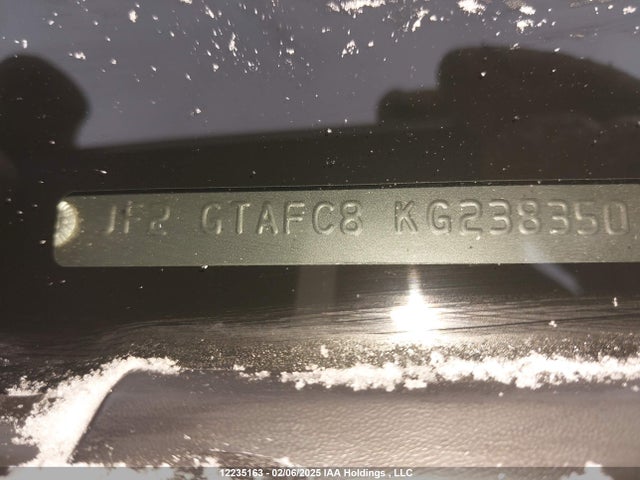 JF2GTAFC8KG238350 Subaru naturally aspirated