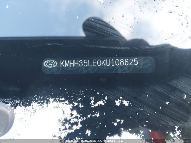 KMHH35LE0KU108625 Hyundai gdi nu