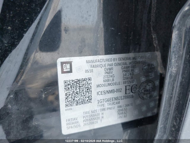 1GTG6EEN8J1289008 GMC Canyon Denali
