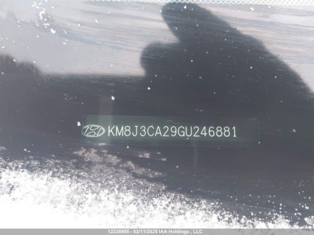 KM8J3CA29GU246881 Hyundai 2016